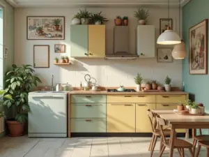 Cozinha Retrô: Quadros Que Transformam Seu Espaço
