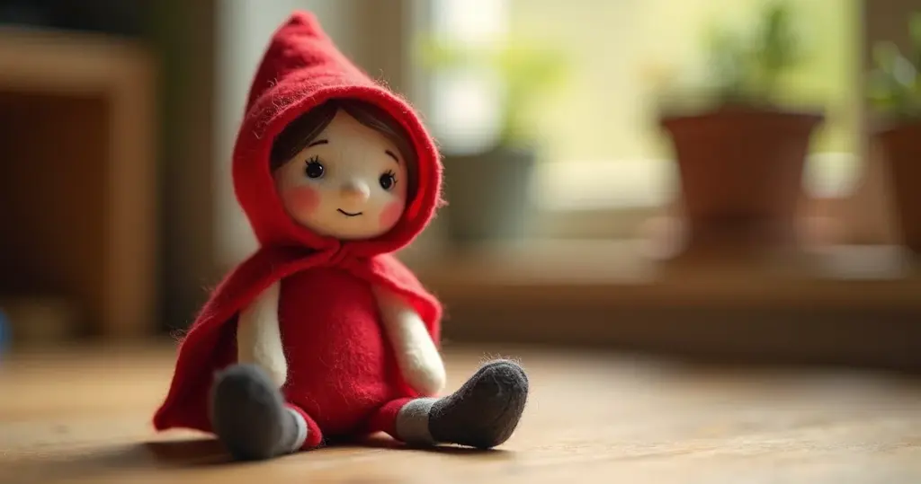 Chapeuzinho Vermelho em Feltro: Encanto Artesanal para 2026