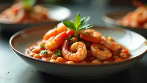 Feijão com Camarão: Receita Rápida e Saborosa Para Impressionar