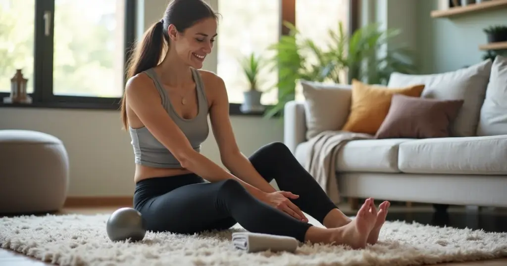 Fisioterapia no pé em casa: alivie dores com 3 exercícios simples Fisioterapia no pé em casa: alivie dores com 3 exercícios simples