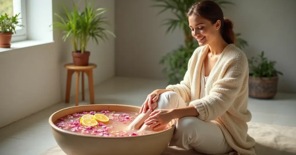 Ideias criativas escalda pes caseiro relaxar: seu spa dos pés em 20 minutos