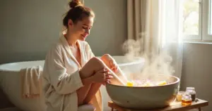 Ideias de receitas escalda pes caseiro para spa em casa em 5 minutos