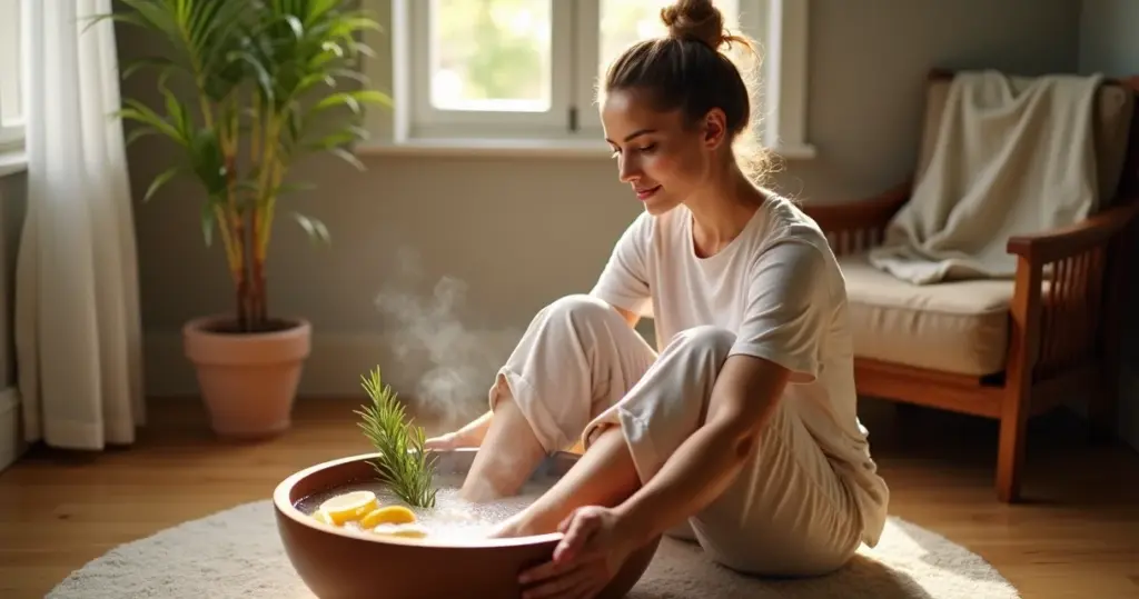 Melhores receitas escalda pes caseiro para relaxar em 5 minutos