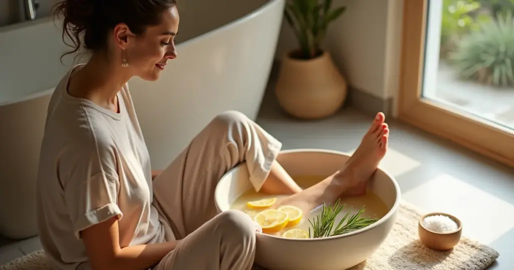 Melhores receitas escalda pes caseiro para relaxar em 10 minutos