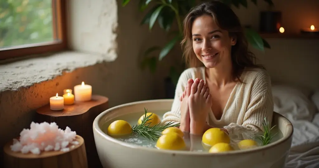 Melhores receitas escalda pés caseiro para relaxar e dormir em 20 minutos