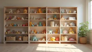 Quais Prateleiras Organizaram os Brinquedos em 2026?