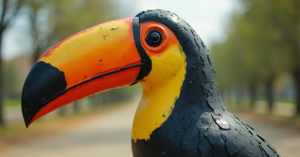 Tucano de Pneu: Crie Decoração Única e Sustentável