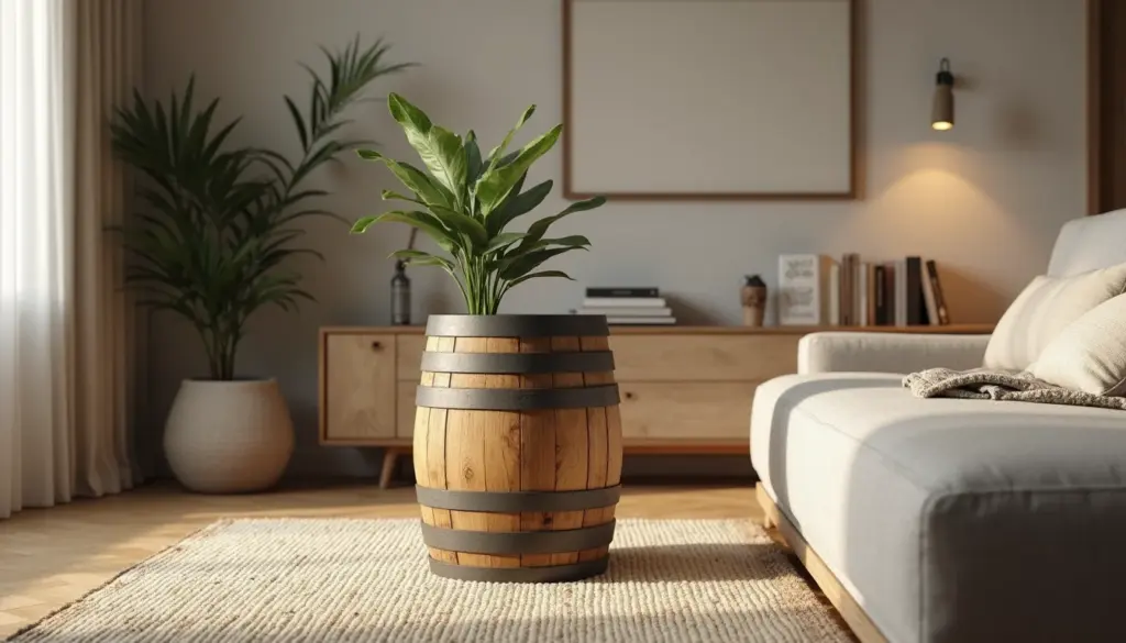 Como Usar Um Barril de Madeira Para Valorizar Sua Decoração em 2026?
