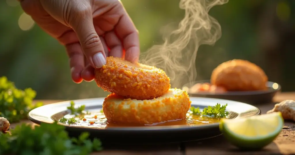 Como se faz bolinho de arroz que não desmancha e fica crocante