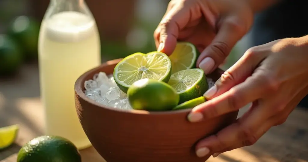 Como se faz caipirinha de limão perfeita em 5 minutos Como se faz caipirinha de limão perfeita em 5 minutos