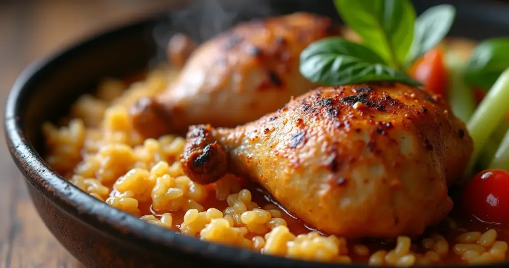 Como se faz galinhada que desmancha e tem arroz soltinho