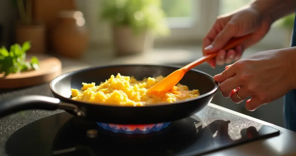 Como se faz ovo mexido que impressiona visita inesperada