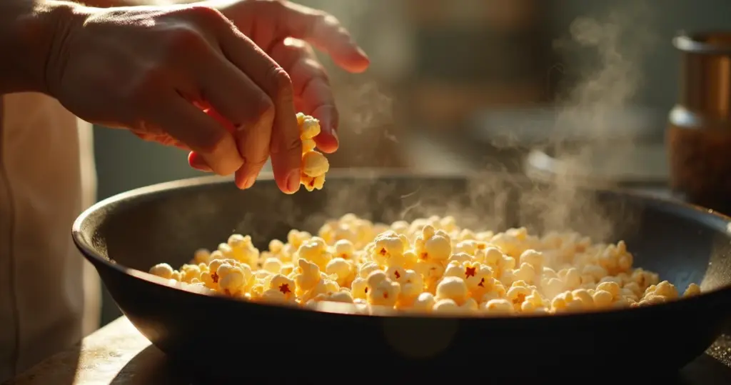 Como se faz pipoca que supera o cinema com 1 técnica simples