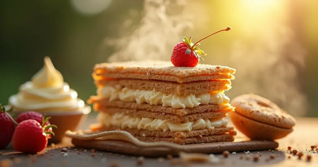 Como se faz torta de bolacha com textura de restaurante em 30 minutos