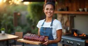 Costela assada com barbecue que solta do osso: técnica fácil de 1 passo