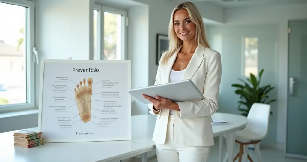 Custo Prevenção Pé Diabético vs Tratamento: Economize R$ 9.900 Por Mês