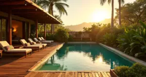 21 Ideias de Deck Piscina que Transformam Seu Quintal em Cenário de Filme