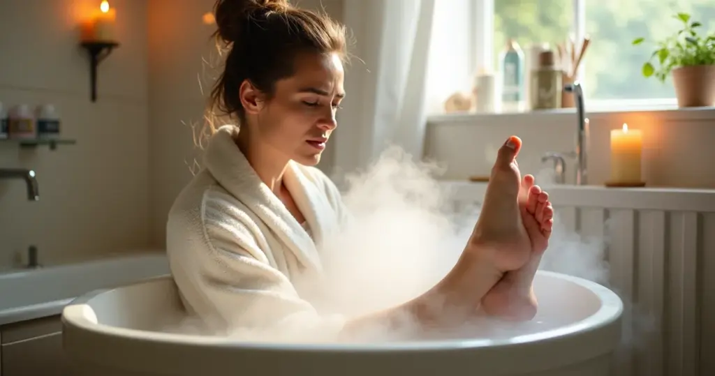 Erros comuns ao fazer escalda pés que podem queimar sua pele