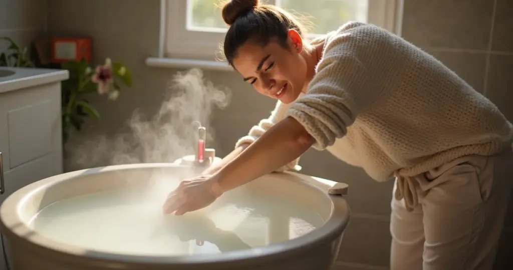 Erros comuns ao fazer escalda pés em casa que podem queimar sua pele