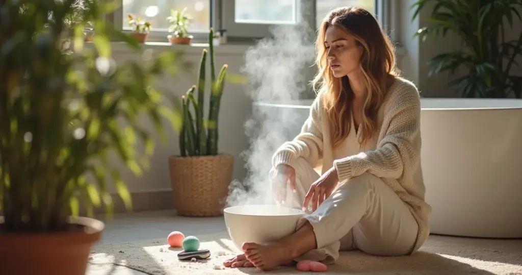 Erros comuns ao fazer escalda pés em casa que arruinam seu relaxamento