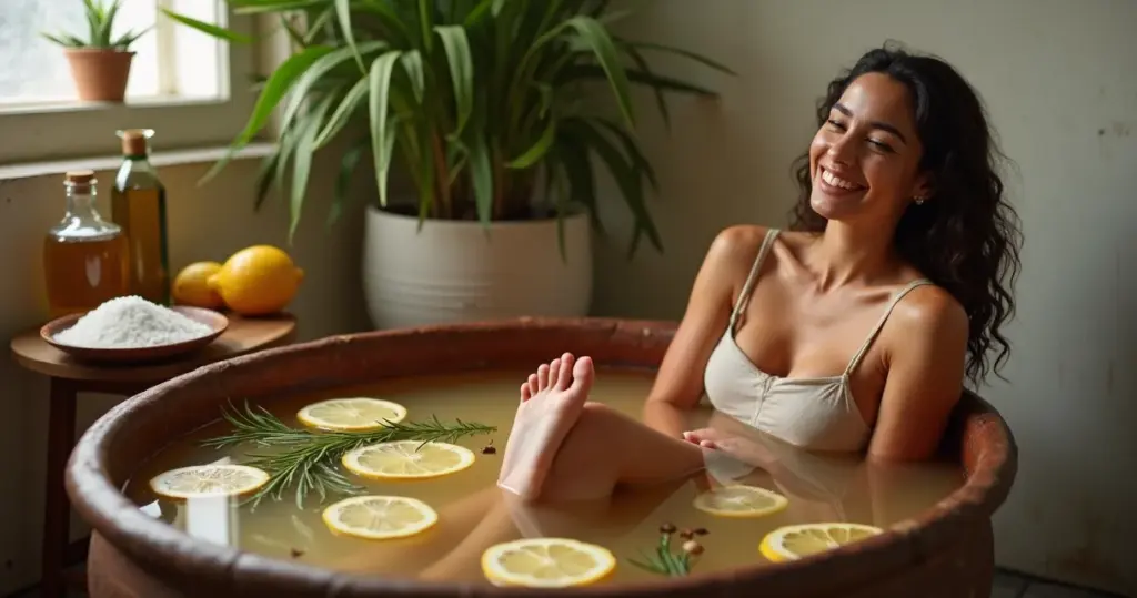 Escalda Pés Caseiro Barato: Ingredientes Fáceis e Relaxamento em 20 Min