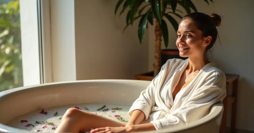 Escalda Pés com Sal Grosso ou Sais de Banho: Alívio Imediato em Casa Escalda Pés com Sal Grosso ou Sais de Banho: Alívio Imediato em Casa