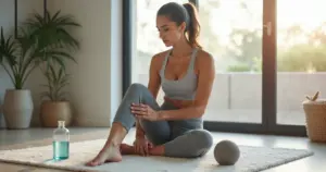 Exercícios para pés: bola ou garrafa congelada? A resposta que muda seu alívio
