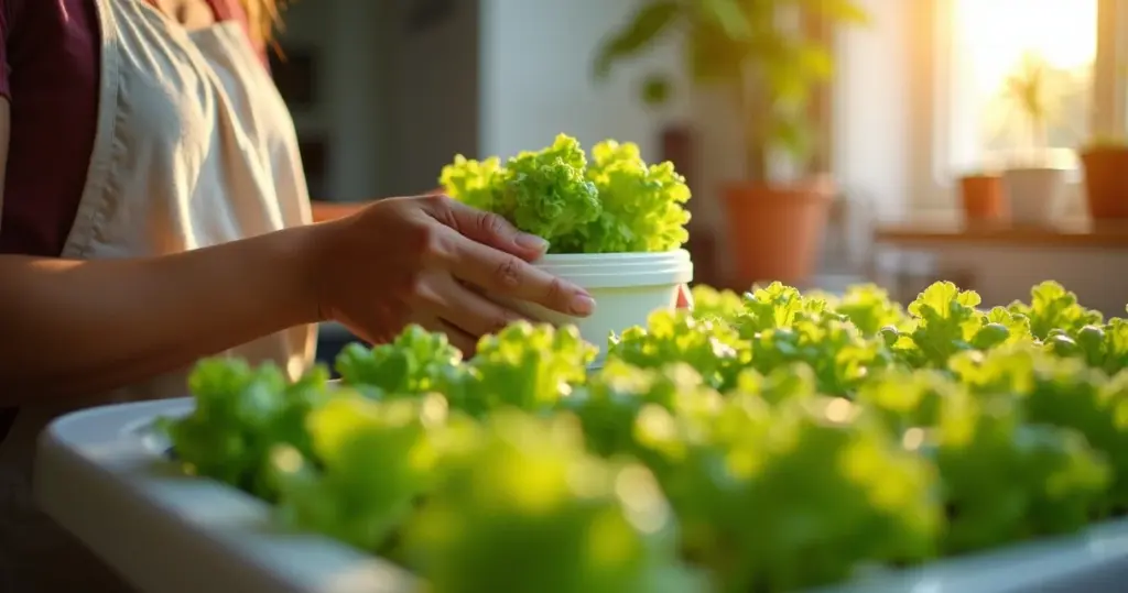 Horta hidropônica: colha em 3 dias e economize 70% de água em casa