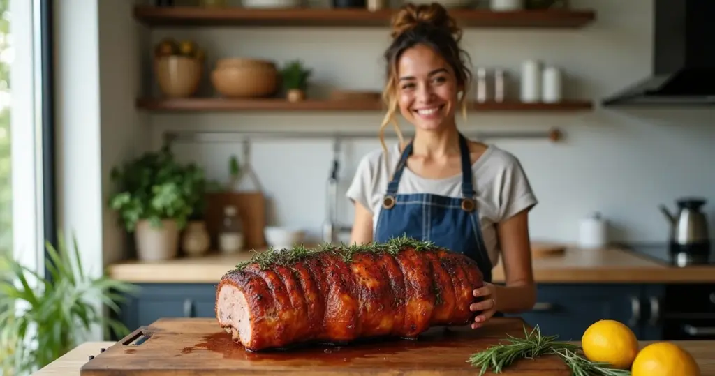 Lombo Defumado Assado: Banquete em 15 Minutos (Sem Stress)