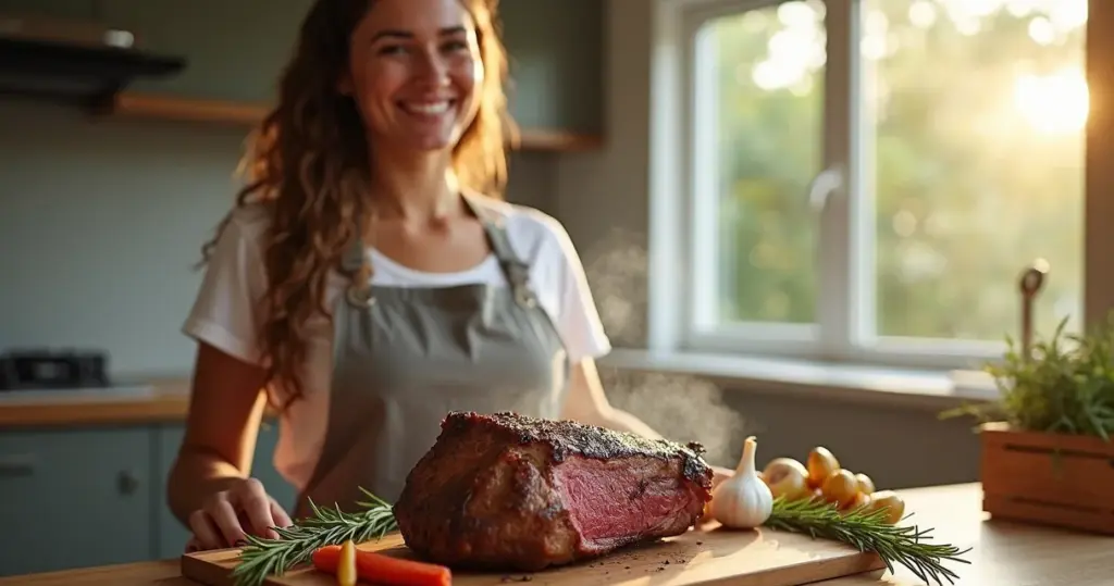 Maminha no forno bem macia: desmancha no garfo em 30 minutos Maminha no forno bem macia: desmancha no garfo em 30 minutos