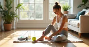 Materiais baratos para exercícios de pés em casa: alívio da dor sem gastar nada