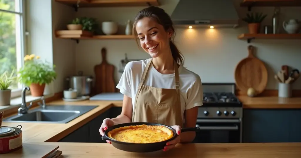 Panqueca redonda perfeita em 15 minutos: o truque da frigideira