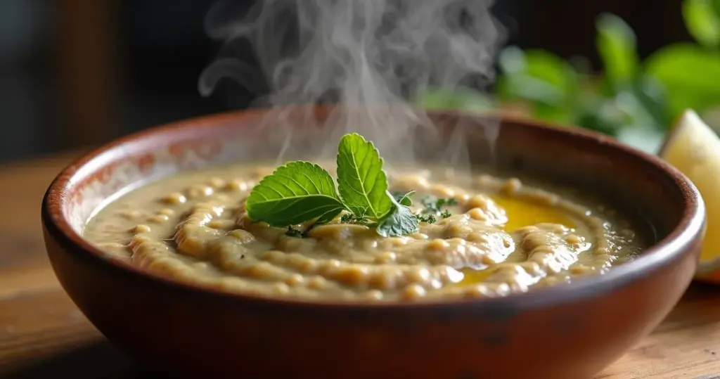 Patê de berinjela gourmet em 40 minutos: cremoso e barato