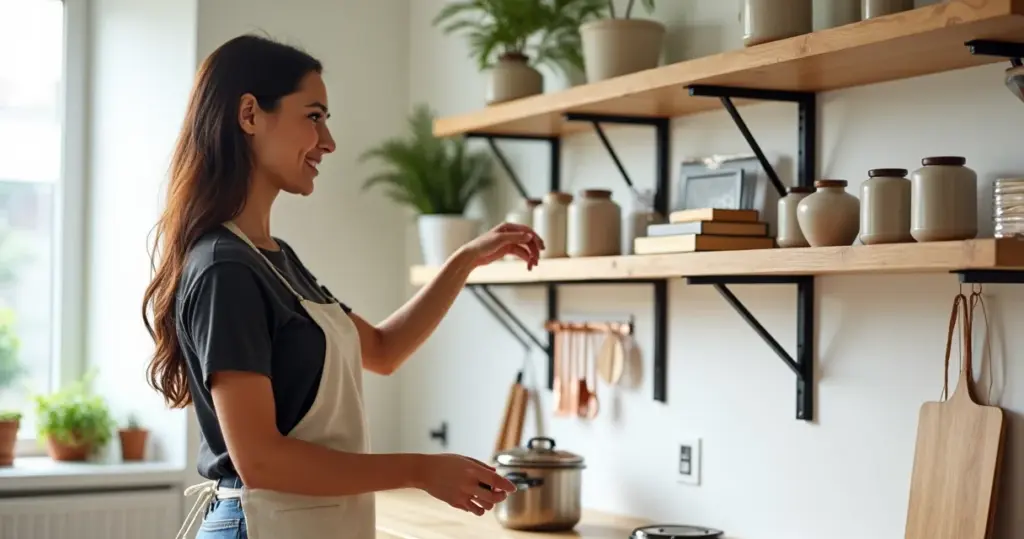 18 Ideias de Prateleiras para Cozinha: Organize com Estilo em 2026