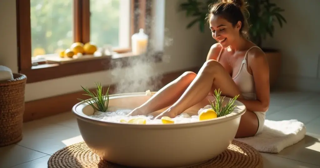 Quanto custa fazer escalda pés caseiro? Relaxe por menos de R$5 em 5 minutos Quanto custa fazer escalda pés caseiro? Relaxe por menos de R$5 em 5 minutos