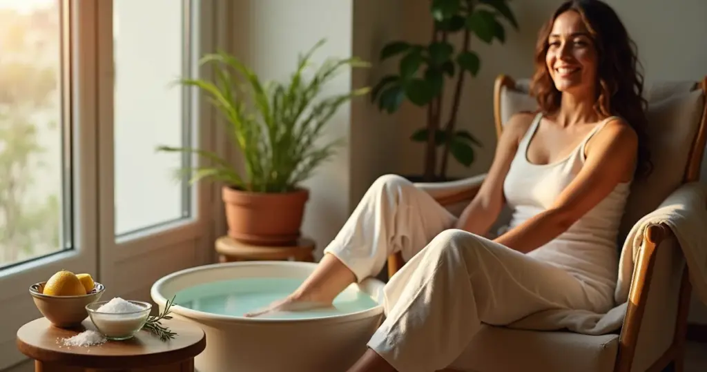 Quanto custa fazer escalda pés caseiro? Menos de R$5 e você relaxa como em spa