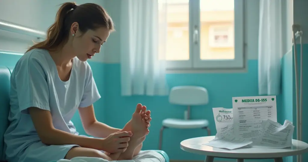 Quanto custa tratar complicações do pé diabético por escalda pés? A conta é assustadora Quanto custa tratar complicações do pé diabético por escalda pés? A conta é assustadora