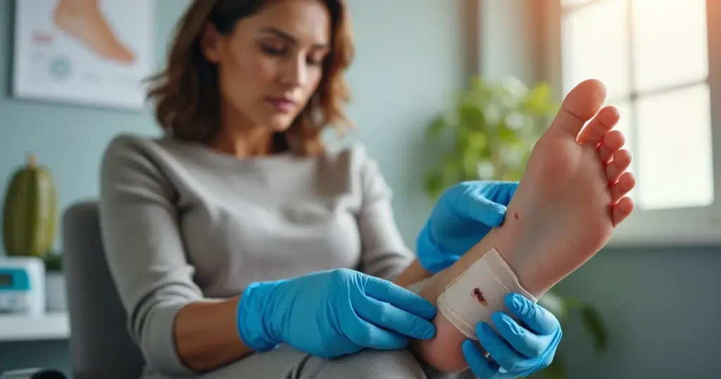 Quanto custa tratar queimadura pé diabético? A conta que evita amputação