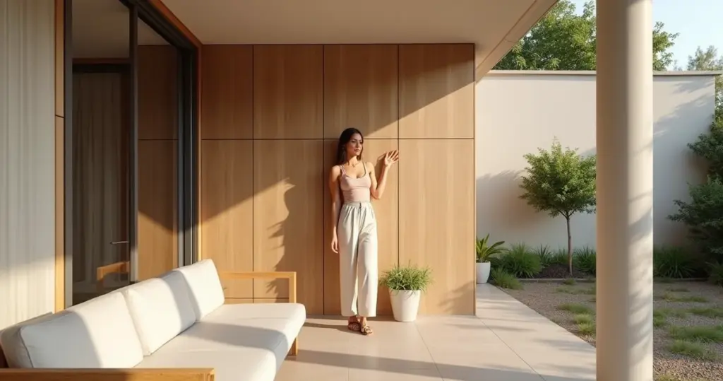 8 Ideias de Revestimento de Cerâmica Amadeirada Externa: Beleza Sem Manutenção