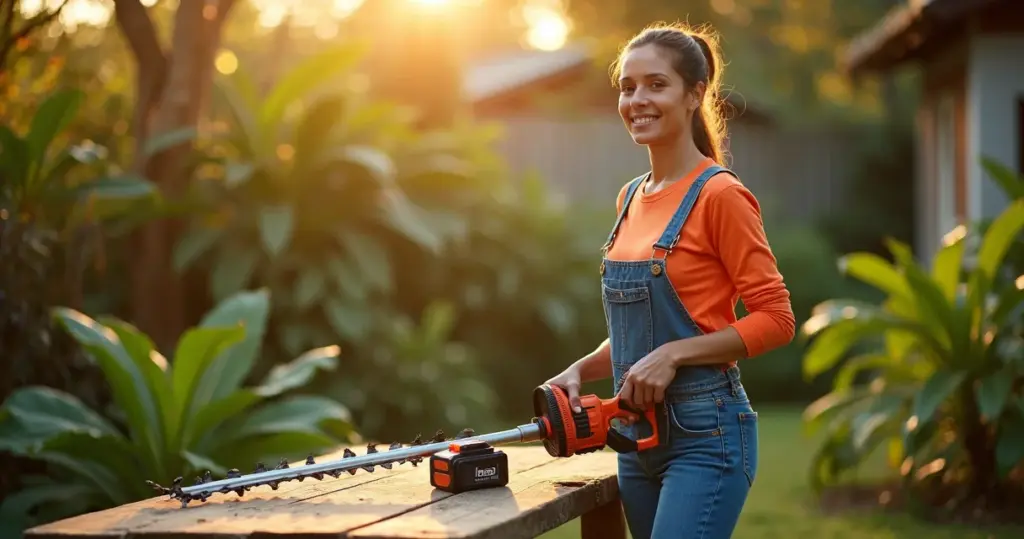 Roçadeira a bateria: o truque que dobra seu tempo de corte sem parar Roçadeira a bateria: o truque que dobra seu tempo de corte sem parar
