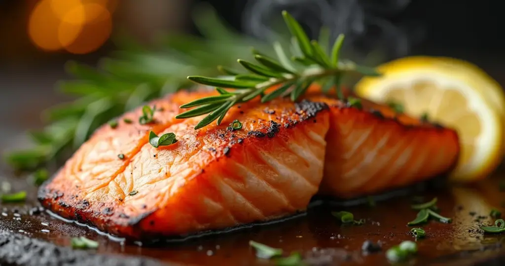 Salmão no forno suculento em 15 minutos: nunca mais erre o ponto