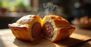 Torta de salsicha no liquidificador: massa fofinha em 10 min sem sovar