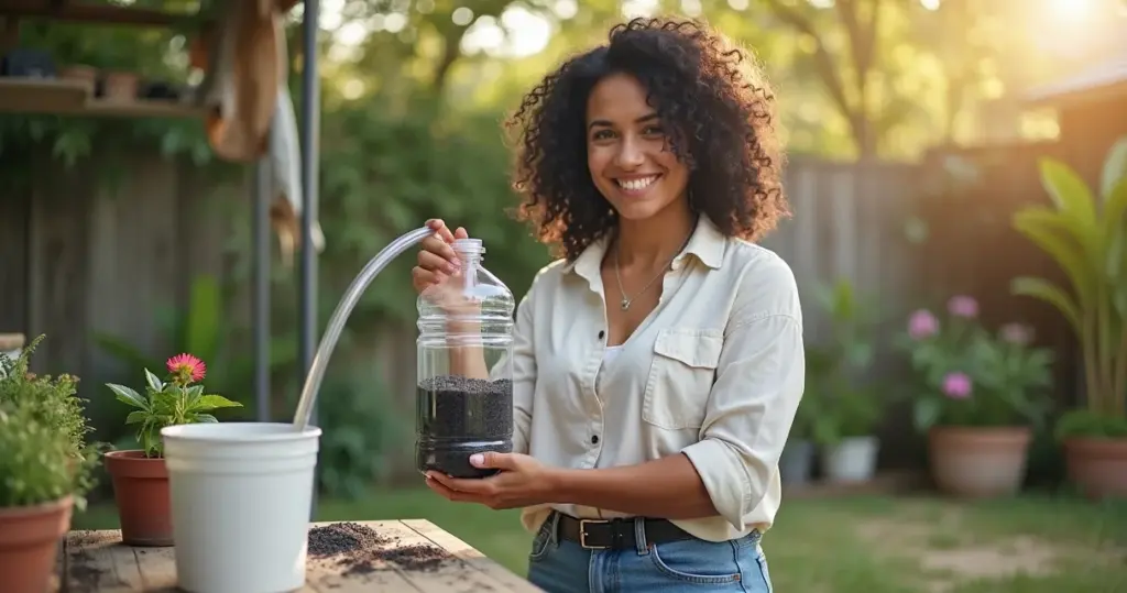 Um filtro de areia com garrafa pet que realmente funciona: veja o passo a passo