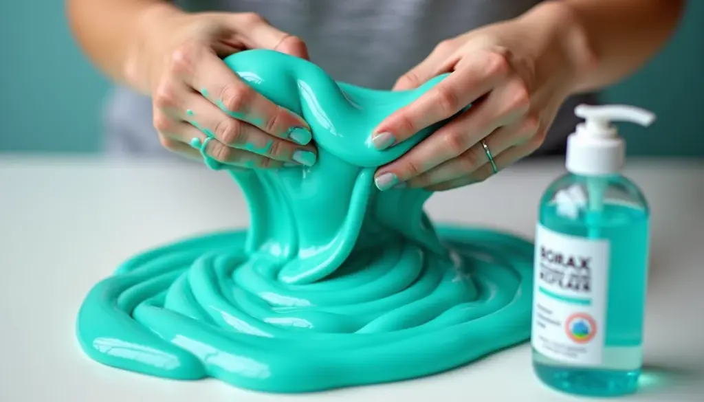 Como se faz ativador de slime com água boricada que não gruda nas mãos