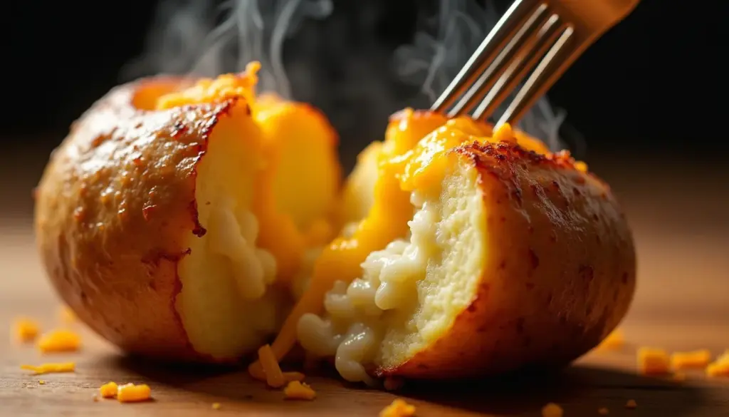 Como se faz batata recheada: crocante por fora, cremosa por dentro