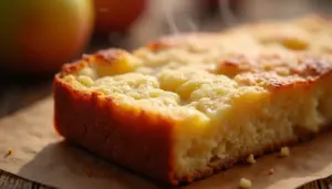 Como se faz bolo de maçã fofinho e úmido em 15 min
