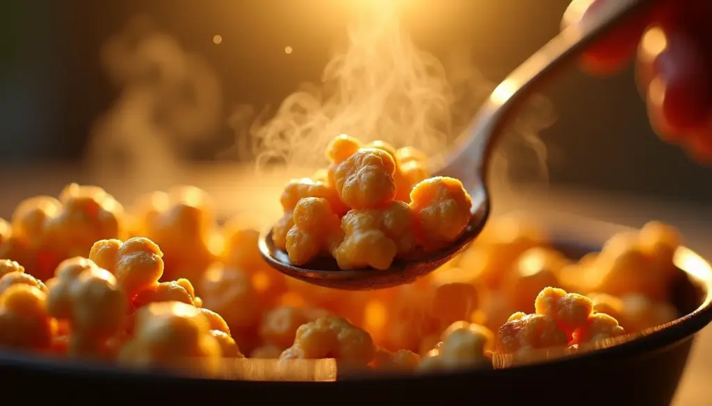 Como se faz pipoca caramelizada crocante e sem grudar em 15 minutos