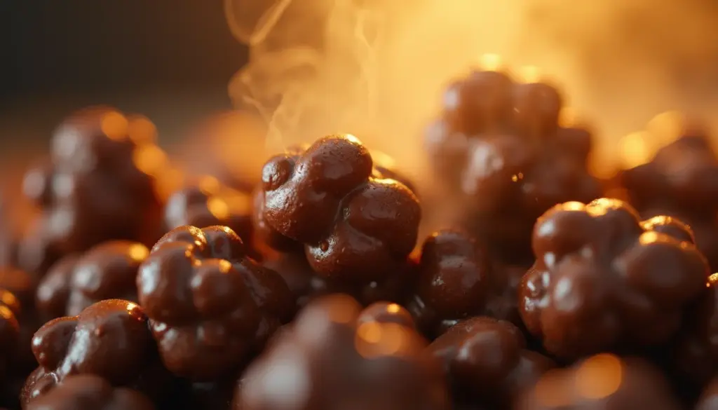 Como se faz pipoca com chocolate crocante em minutos