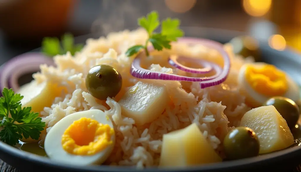 Como se faz salada de bacalhau suculenta e sem erro