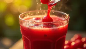 Como se faz suco de acerola sem amargor em 5 minutos